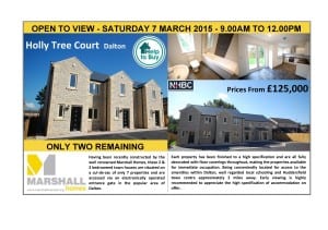 Marshall Homes - Holly Tree Court (half page advert - 26 February 2015) ...